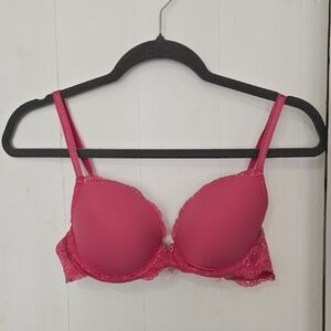 Angels Fuchsia Lace Women's Bra